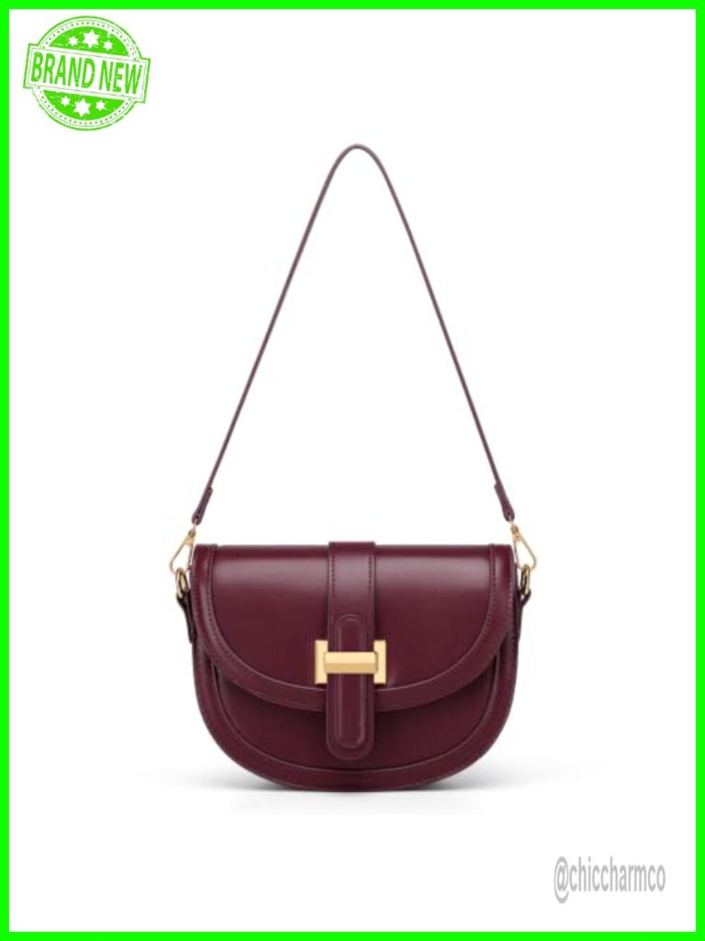 Vegan Leather Small Shoulder Bag Mini Hobo Clutch Crossbody Purse